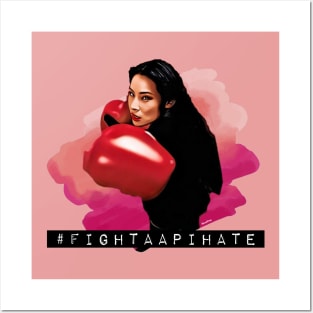 Fight AAPI Hate / Lucy Liu Posters and Art